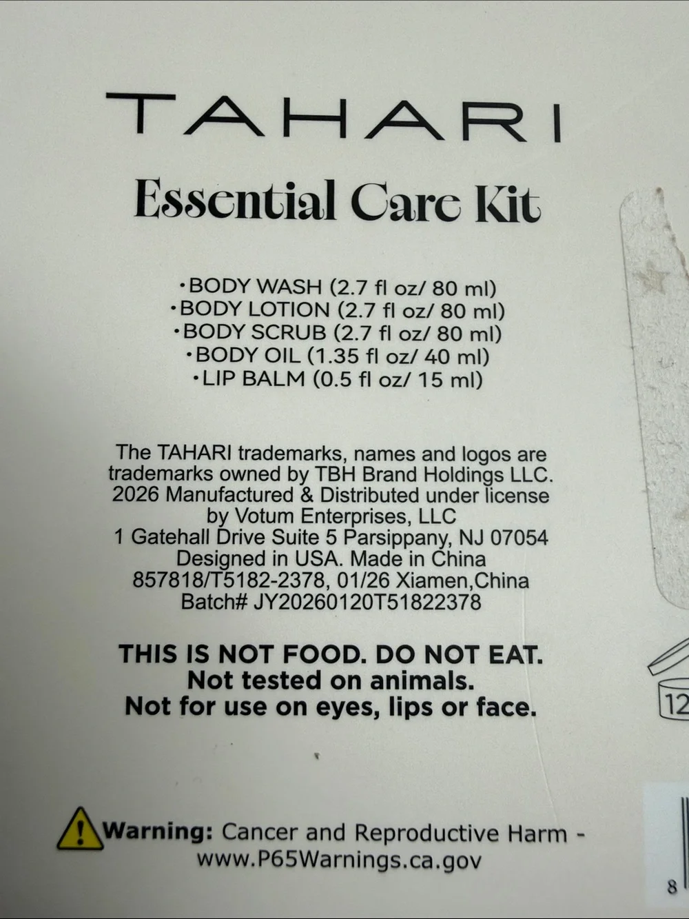 Tahari Essential Carr Kit for Skin